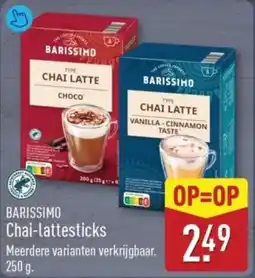 ALDI Barissimo Chai Lattesticks aanbieding