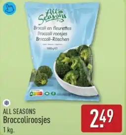 ALDI All Seasons Broccoliroosjes aanbieding