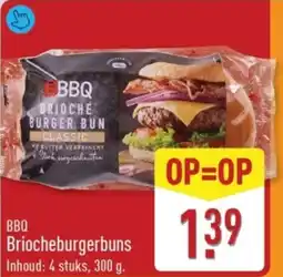 ALDI BBQ Briocheburgerbuns aanbieding
