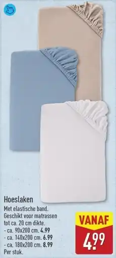 ALDI Hoeslaken aanbieding