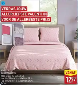 ALDI Novitesse Dekbedovertrek aanbieding
