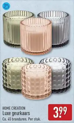 ALDI Home Creation Luxe Geurkaars aanbieding