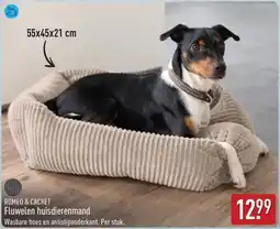 ALDI Romeo & Cachet Fluwelen Huisdierenmand aanbieding