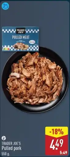 ALDI Trader Joe's Pulled Pork aanbieding