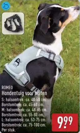 ALDI Romeo Hondentuig voor buiten aanbieding