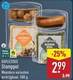 ALDI Daylicious Stamppot aanbieding