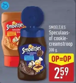ALDI Smoeltjes Speculaas of cookie creamstroop aanbieding