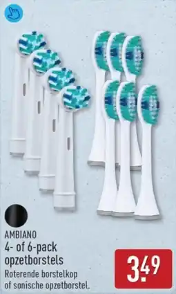 ALDI Ambiano Opzetborstels aanbieding