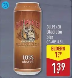 ALDI Gulpener Gladiator Bier aanbieding