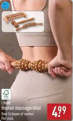 ALDI Crane Houten massageroller aanbieding