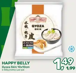 Amazing Oriëntal Happy Belly Gyoza Skin 10x10cm aanbieding