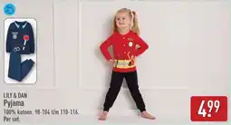 ALDI Lily & dan Pyjama aanbieding
