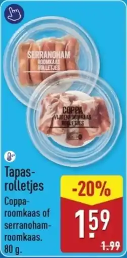 ALDI Tapasrolletjes aanbieding