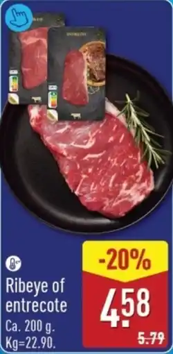 ALDI Ribeye of Entrecote aanbieding