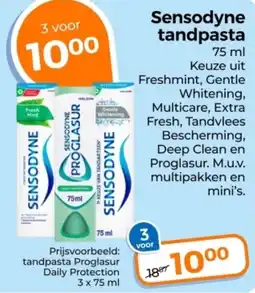 Trekpleister Sensodyne Tandpasta aanbieding
