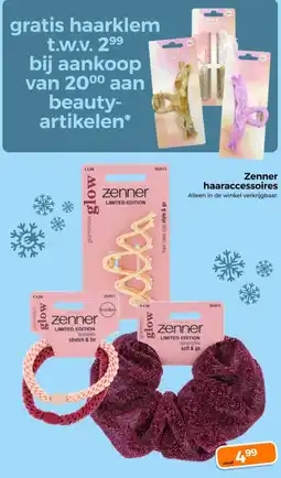 Trekpleister Zenner haaraccessoires aanbieding