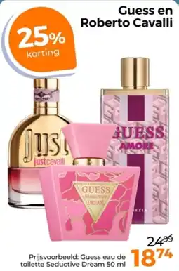 Trekpleister Guess en Roberto Cavalli aanbieding