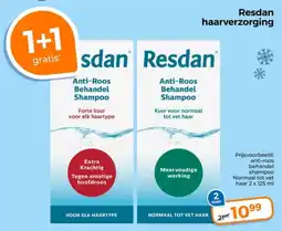 Trekpleister Resdan haarverzorging aanbieding