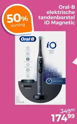 Trekpleister Oral-B elektrische tandenborstel iO Magnetic aanbieding
