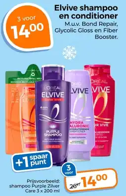 Trekpleister Elvive Shampoo en Conditioner aanbieding