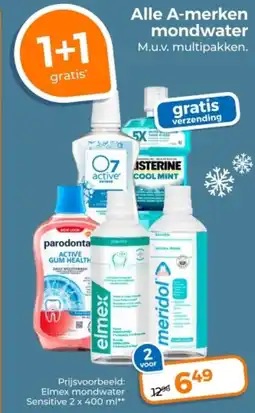 Trekpleister Alle A Merken Mondwater aanbieding