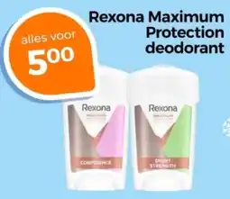 Trekpleister Rexona Maximum Protection deodorant aanbieding