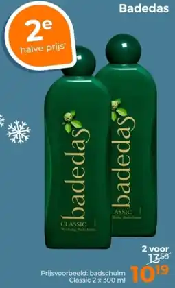Trekpleister Badedas aanbieding