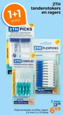 Trekpleister 2TH Tandenstokers en Ragers aanbieding