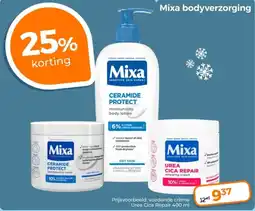 Trekpleister Mixa bodyverzorging aanbieding