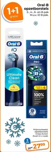 Trekpleister Oral-B opzetborstels aanbieding