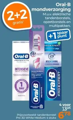 Trekpleister Oral-B mondverzorging aanbieding