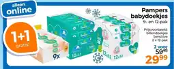 Trekpleister Pampers Babydoekjes aanbieding