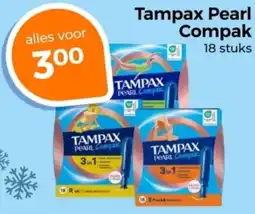 Trekpleister Tampax Pearl Compak aanbieding