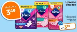 Trekpleister Libresse bigpack aanbieding