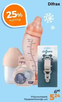 Trekpleister Difrax aanbieding