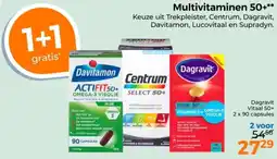 Trekpleister Multivitaminen 50+ aanbieding
