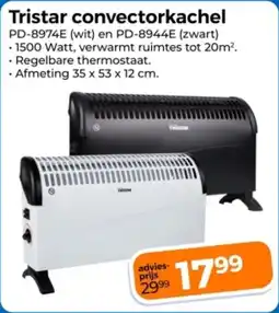 Trekpleister Tristar convectorkachel aanbieding