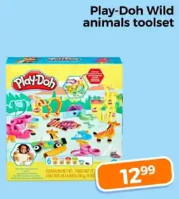 Trekpleister Play-Doh Wild animals toolset aanbieding