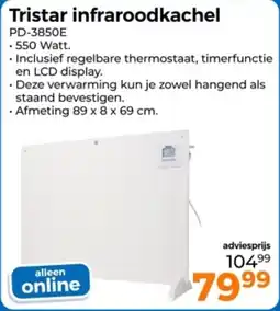 Trekpleister Tristar Infraroodkachel aanbieding