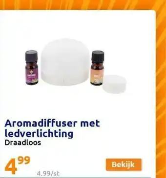 Action Aromadiffuser Met Ledverlichting aanbieding