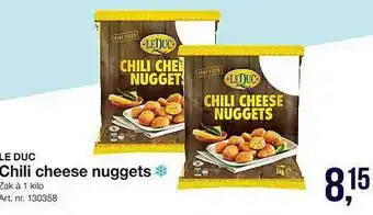 Bidfood Le Duc Chili Cheese Nuggets aanbieding