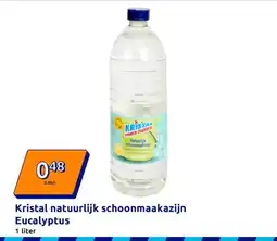 Action Kristal natuurlijk schoonmaakazijn Eucalyptus aanbieding