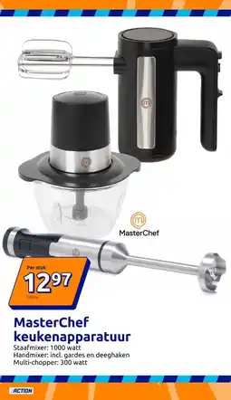 Action MasterChef keukenapparatuur aanbieding