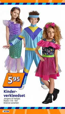 Action Kinder- verkleedset aanbieding