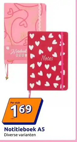 Action Notitieboek A5 aanbieding
