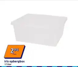 Action Iris opbergbox aanbieding