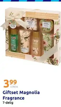 Action Giftset Magnolia Fragrance aanbieding