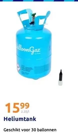 Action Heliumtank aanbieding