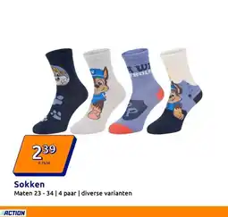 Action Sokken aanbieding