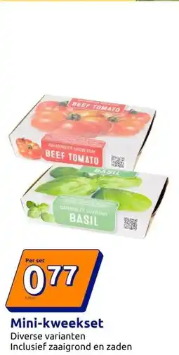 Action Mini-kweekset aanbieding